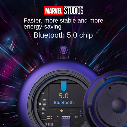 [50% OFF]   Popular Marvel Subwoofer Mașină Mini Portabil Wireless Bluetooth Difuzor