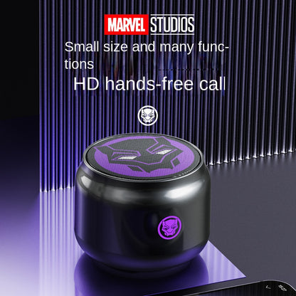 [50% OFF]   Popular Marvel Subwoofer Mașină Mini Portabil Wireless Bluetooth Difuzor