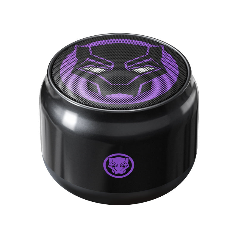 [50% OFF]   Popular Marvel Subwoofer Mașină Mini Portabil Wireless Bluetooth Difuzor