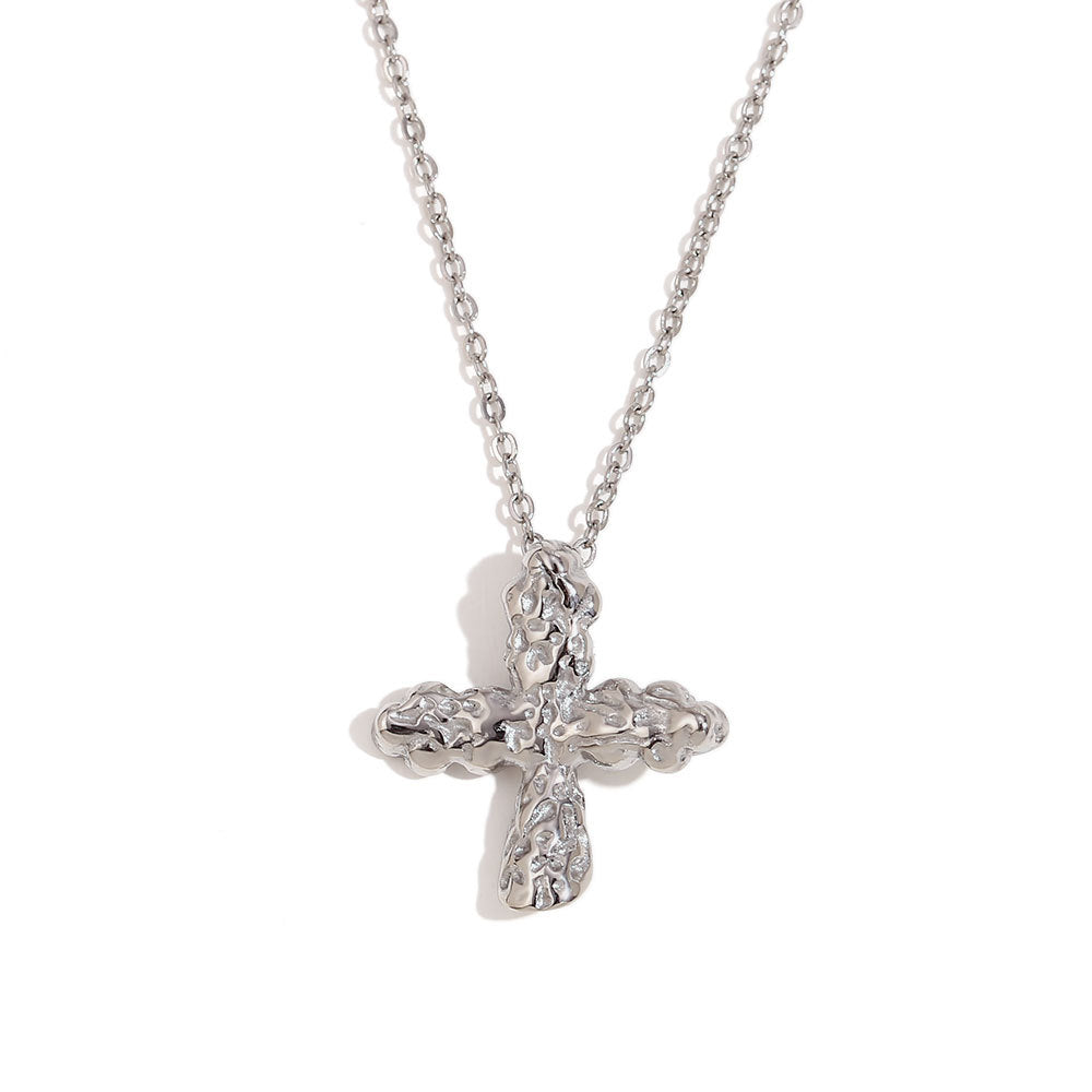 [50% OFF] ✝️Colier cu cruce vintage de nișă de 18K🌹