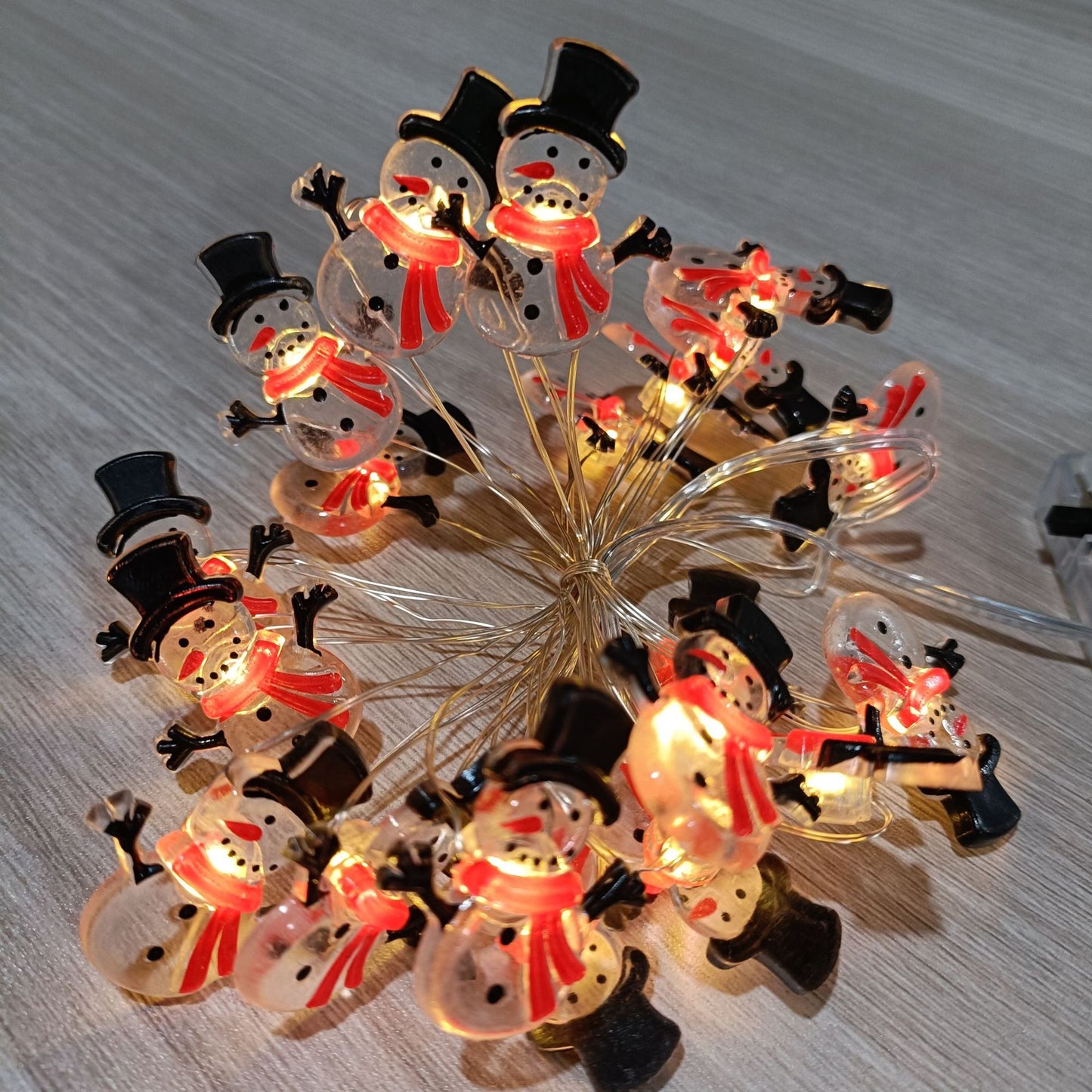 [50% OFF]🎄🔔Șir de lumină decorativ pentru pomul de Crăciun LED nou🌹