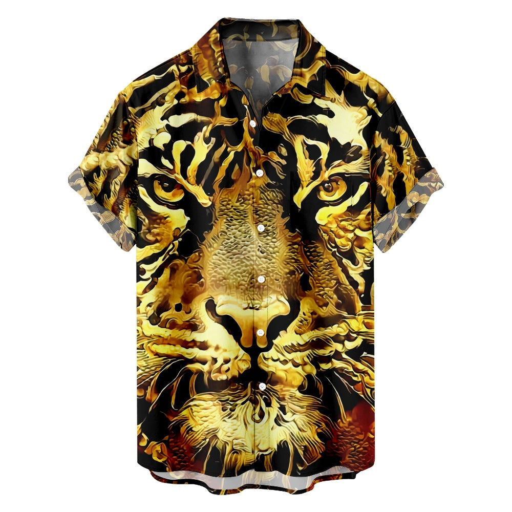 [50% OFF] 🦸💪2024 New Tiger Series Summer Tricouri cu mânecă scurtă🐯🦁