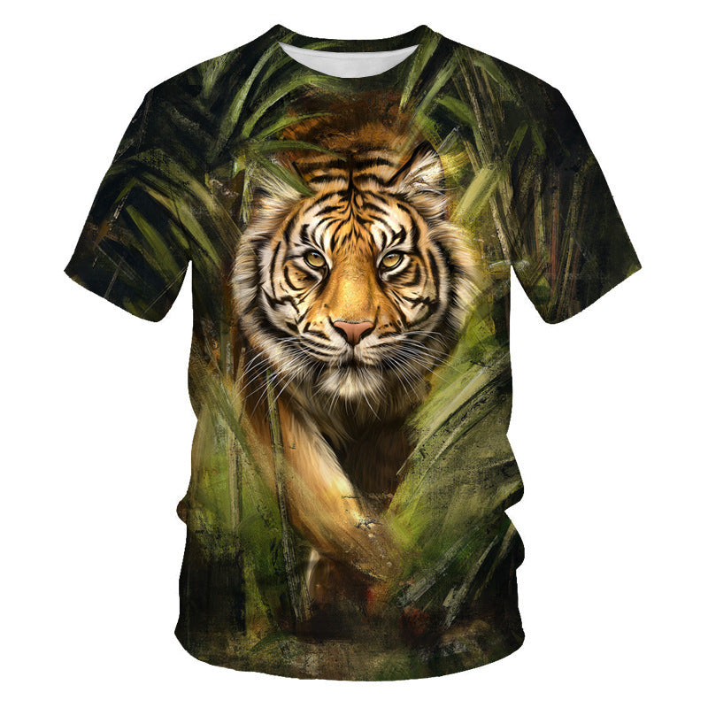 [50% OFF] [XXS-6XL]   🐯 [Cumpără 1 obține 1 gratuit]  2024 Top cu mânecă scurtă pentru bărbați la modă mare 🕶️