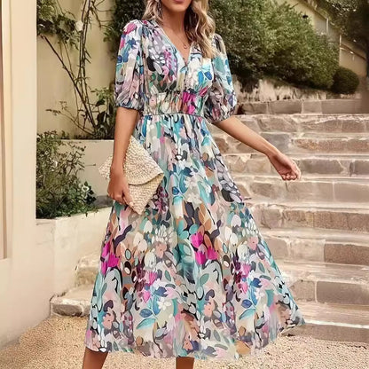 【50%OFF】【S-4XL】💐👩2024 Rochie la modă pentru femei 💗🌹