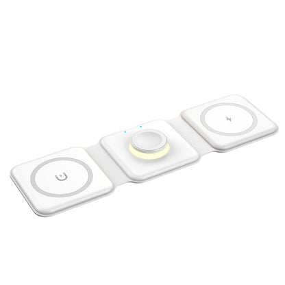 [50% OFF]   Încărcător wireless pliabil magnetic trei într-unu